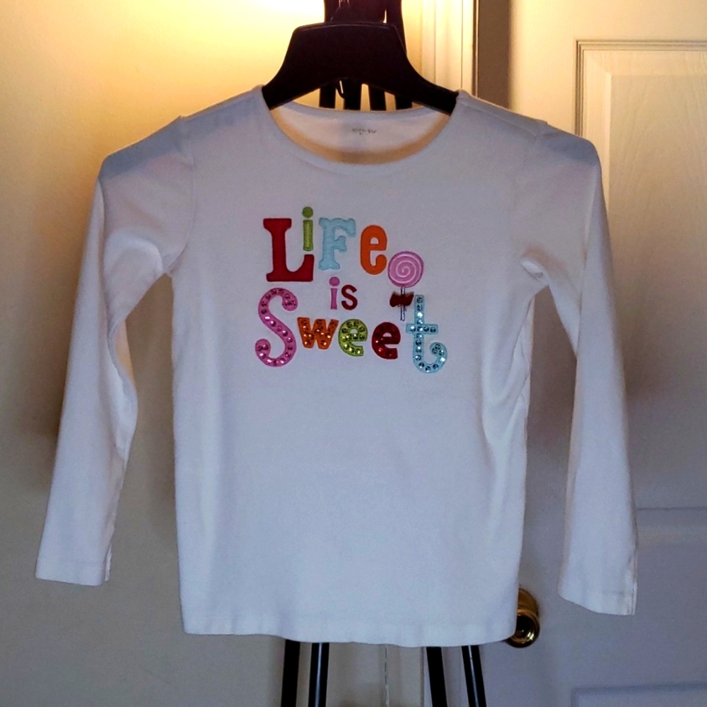 GIRLS LONG SLEEVE T-SHIRT SZ 6X-8